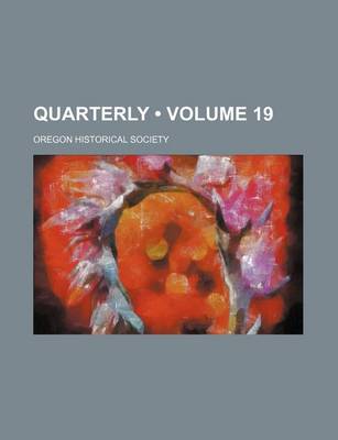 Book cover for Quarterly (Volume 19)