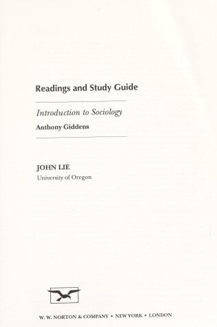 Cover of Readings and Study Guide