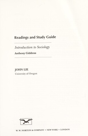 Book cover for Readings and Study Guide