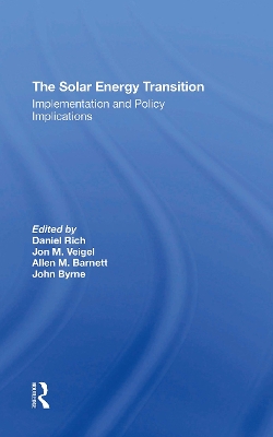 Book cover for The Solar Energy Transition