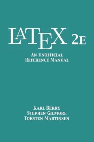 Cover of LaTeX 2e