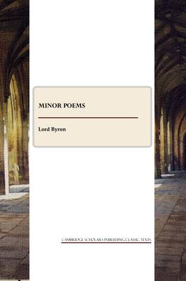 Book cover for Minor Poems