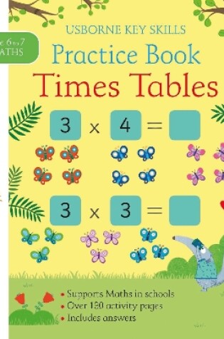 Cover of Times Tables Practice Book 6-7