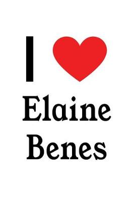 Book cover for I Love Elaine Benes