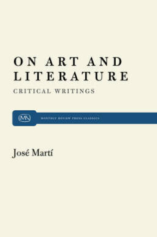 Cover of On Art and Literature