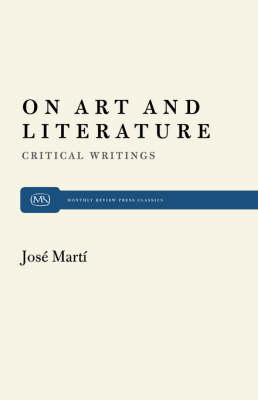 Book cover for On Art and Literature