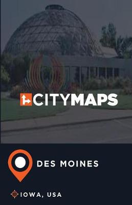 Book cover for City Maps Des Moines Iowa, USA