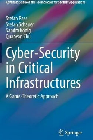 Cover of Cyber-Security in Critical Infrastructures