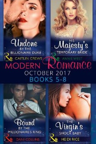 Cover of Modern Romance Collection: October 2017 5 – 8