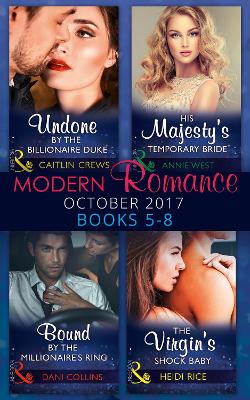 Book cover for Modern Romance Collection: October 2017 5 – 8