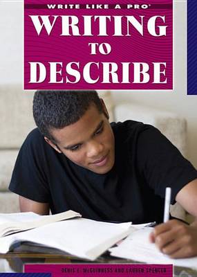 Book cover for Writing to Describe