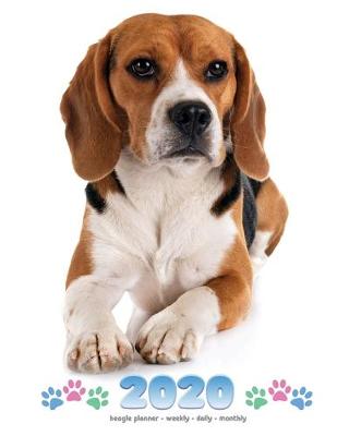 Book cover for 2020 Beagle Planner - Weekly - Daily - Monthly