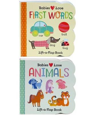 Book cover for First Words and Animals 2 Pack