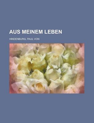 Book cover for Aus Meinem Leben