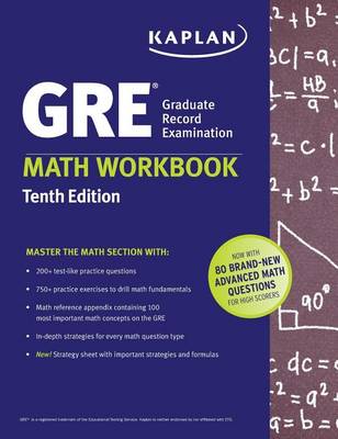 Book cover for GRE Math Workbook