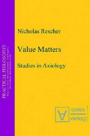 Cover of Value Matters