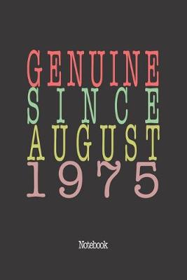 Book cover for Genuine Since August 1975