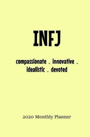 Cover of INFJ Monthly Planner