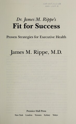 Book cover for Executive Cardio-fitness