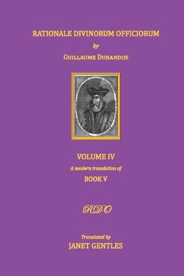 Cover of Rationale Divinorum Officiorum by Guillaume Durandus, Volume Four