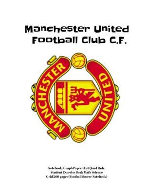 Book cover for Manchester United Football Club Notebook