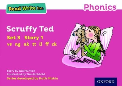 Book cover for Read Write Inc. Phonics: Scruffy Ted (Pink Set 3 Storybook 1)