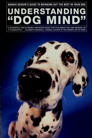 Cover of Understanding 'Dog Mind'