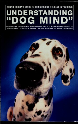 Book cover for Understanding 'Dog Mind'