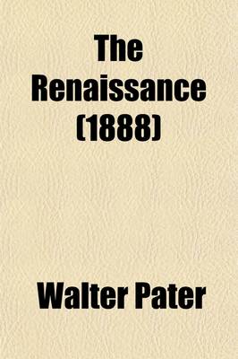 Book cover for The Renaissance (1888)