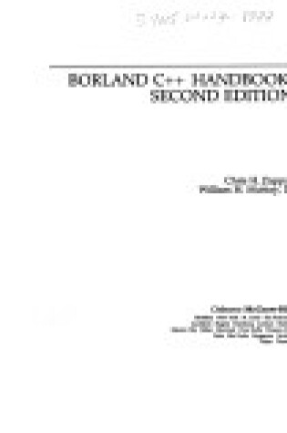 Cover of Borland C++ Handbook