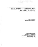 Book cover for Borland C++ Handbook