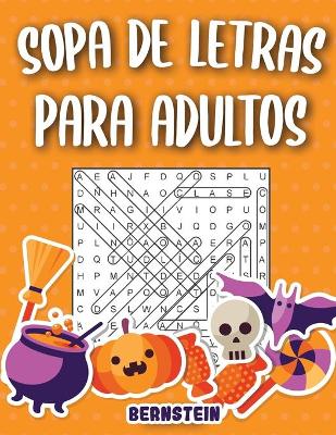 Book cover for Sopa de letras para adultos