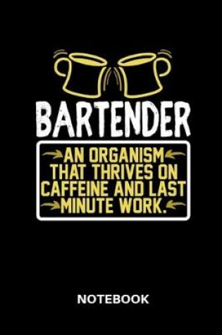 Cover of Bartender - Notebook