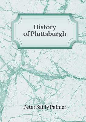 Book cover for History of Plattsburgh