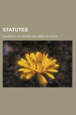 Cover of Statutes (Volume 1)