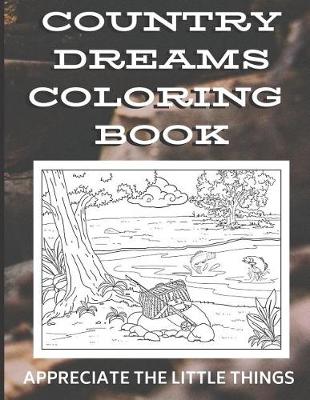 Book cover for Country Dreams Coloring Book