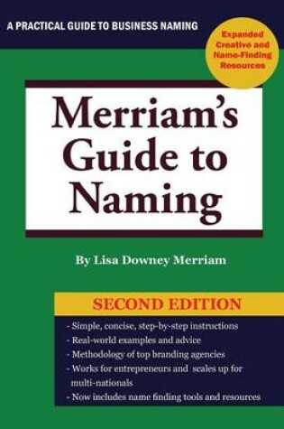 Cover of Merriam's Guide to Naming