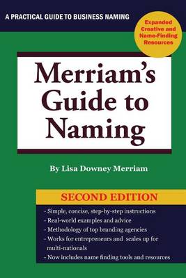 Book cover for Merriam's Guide to Naming