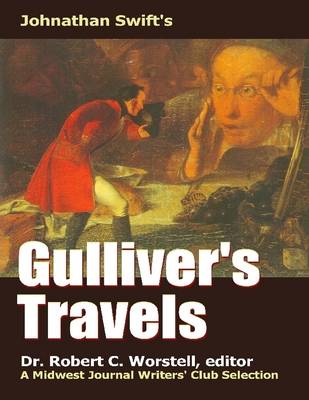 Book cover for Johnathan Swift's Gulliver's Travels - A Midwest Journal Writers' Club Selection