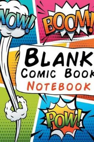 Cover of Blank Comic Book Notebook