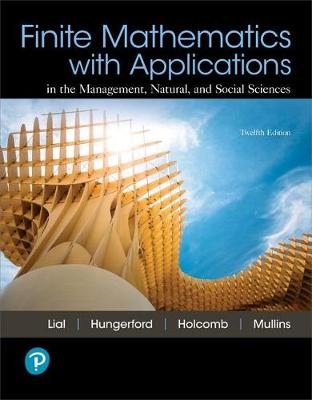 Book cover for Finite Mathematics with Applications and Mylab Math with Pearson Etext -- 24-Month Access Card Package