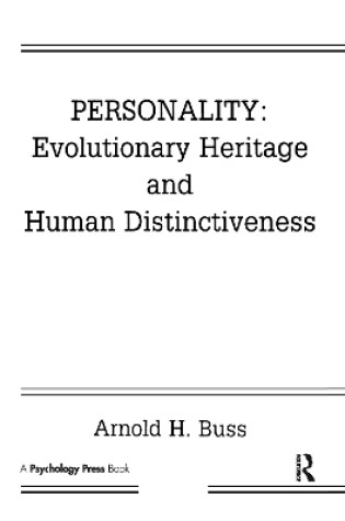 Cover of Personality: Evolutionary Heritage and Human Distinctiveness