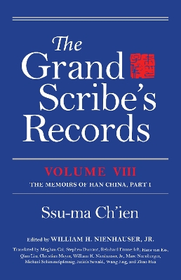 Book cover for The Grand Scribe's Records, Volume VIII