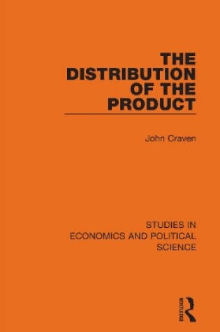 Cover of The Distribution of the Product