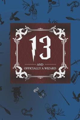 Book cover for 13 And Officially A Wizard