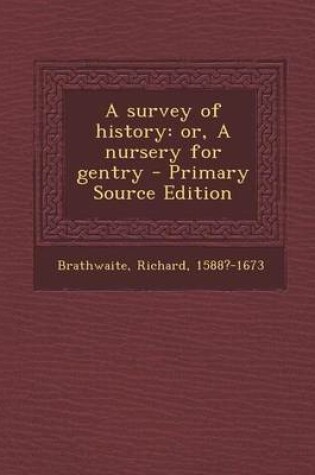 Cover of A Survey of History