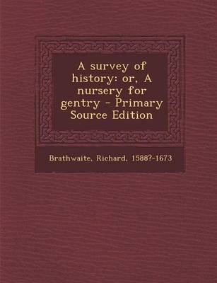 Book cover for A Survey of History