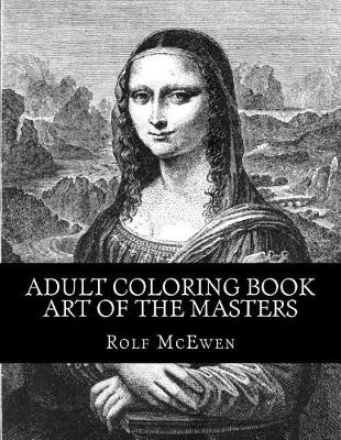 Book cover for Adult Coloring Book - Art of the Masters