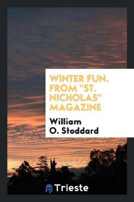 Book cover for Winter Fun. from 'st. Nicholas' Magazine'.