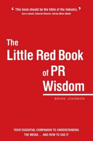 Cover of The Little Red Book of PR Wisdom